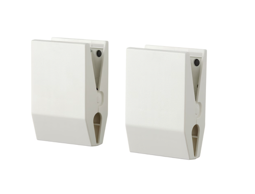 ТОТЭБО TOTEBO Зажимы с магнитом, набор 2 шт, белый