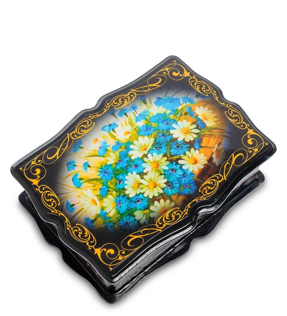 Народные промыслы ШК-13/ 3 Шкатулка в технике декупаж в асс. (ажур 13х18х5)