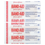 Band Aid, лейкопластыри, Water Block Flex, для суставов пальцев и суставов, 10 разных размеров