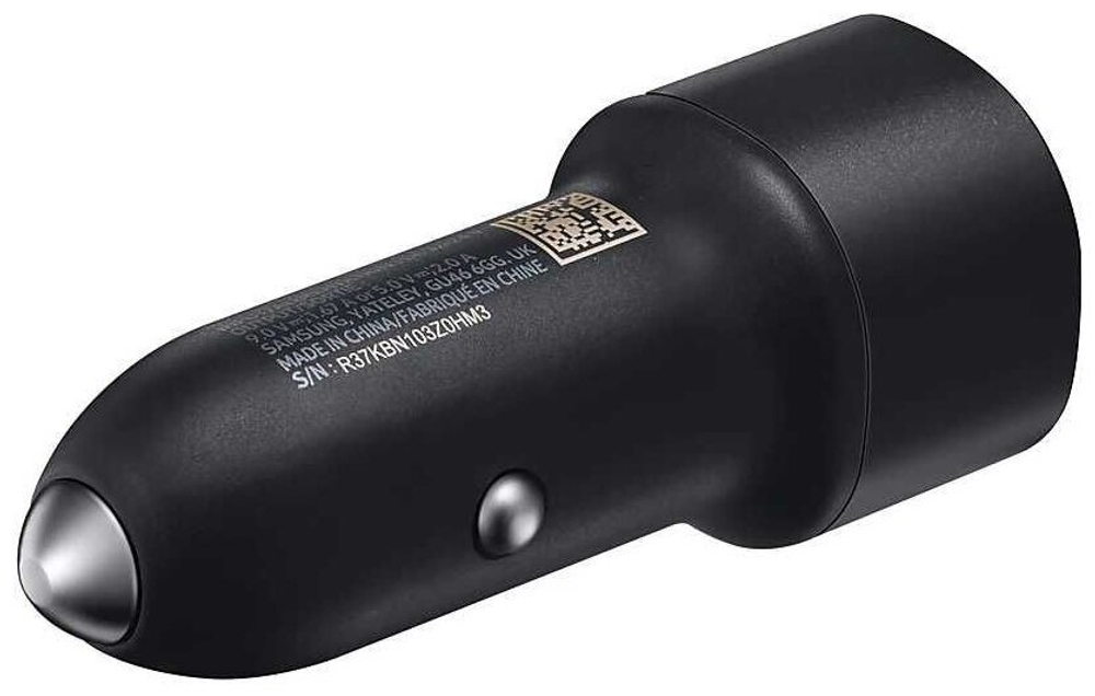 АЗУ Samsung USB-A с кабелем Type-C PD black