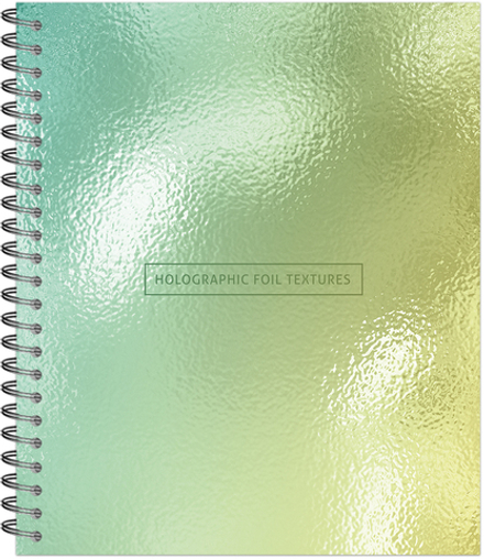 Тетрадь общая 48 листов на металлическом гребне "Pastel Foil"