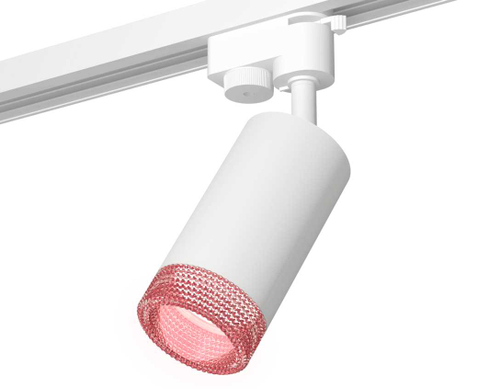 Комплект трекового светильника Ambrella light Track System XT6322082 SWH/PI белый песок/розовый (A2520, C6322, N6152)