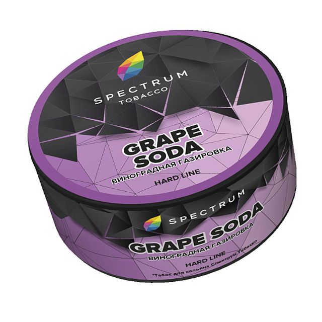 Табак Spectrum Hard Line - Grape Soda 25 г