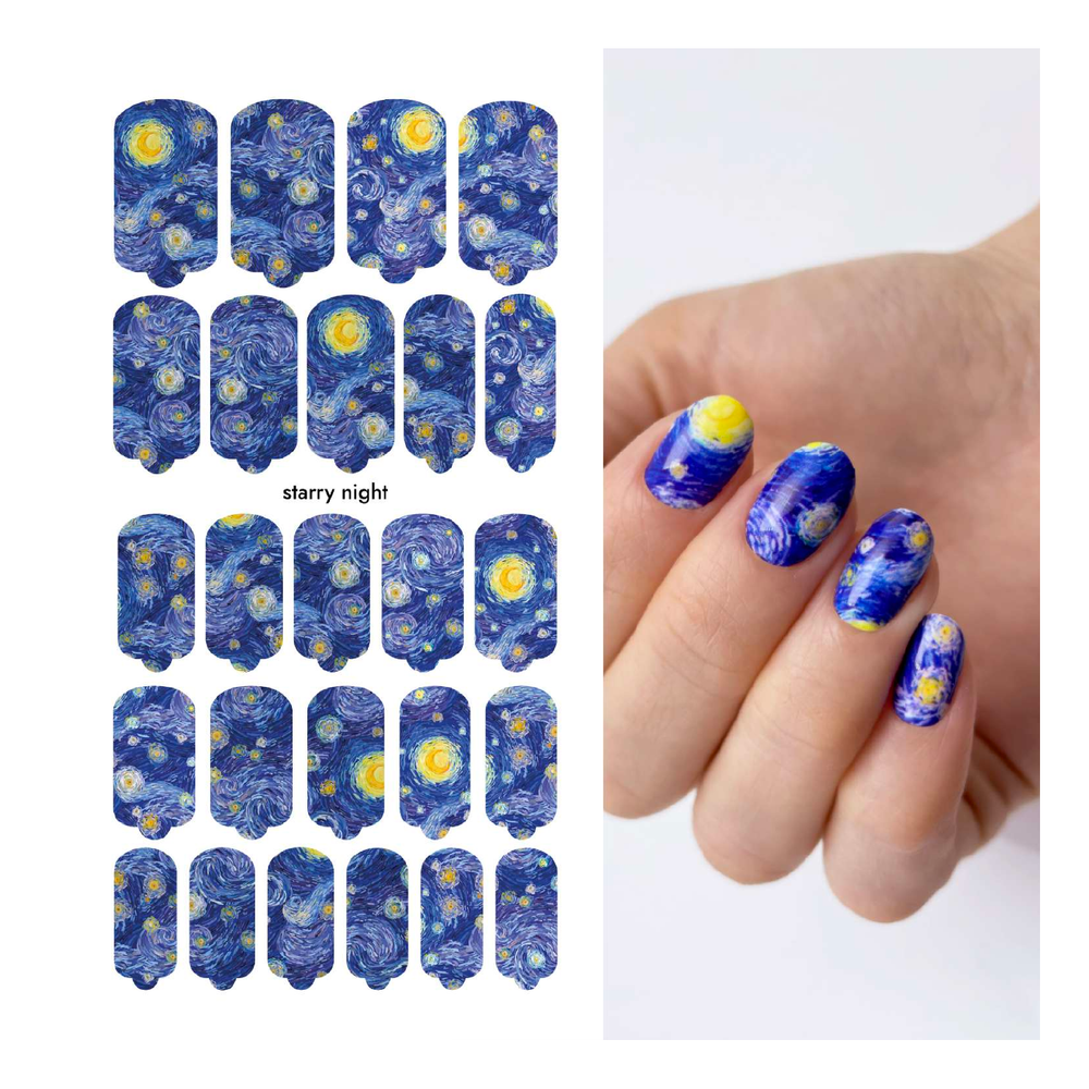 Пленки для маникюра Provocative Nails starry night