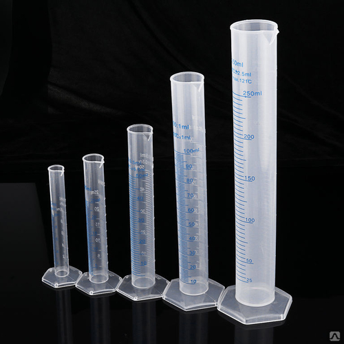 Цилиндр мерный 25 мл (пластик)