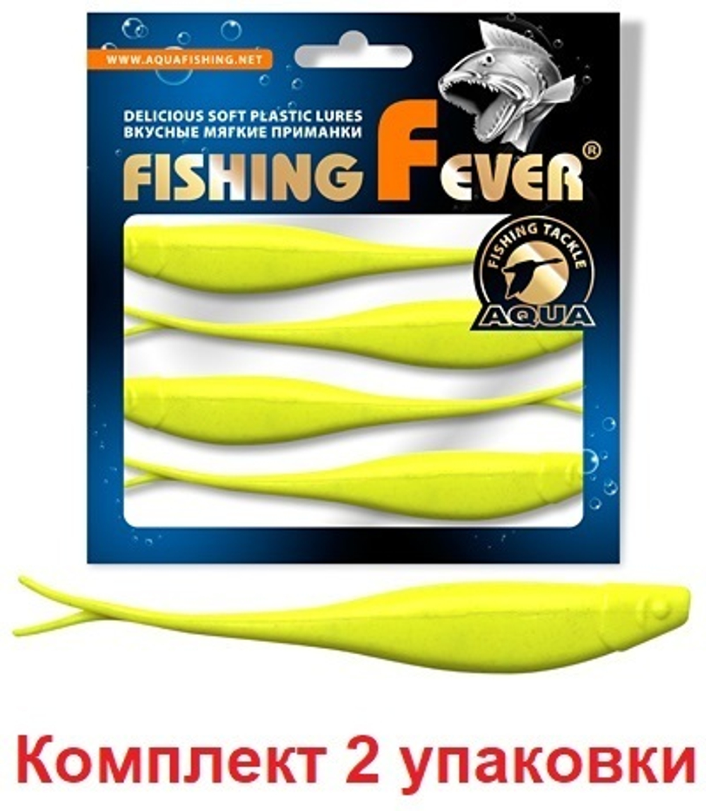 Мягкая силиконовая приманка риппер для дроп-шота AQUA FishingFever BOSS