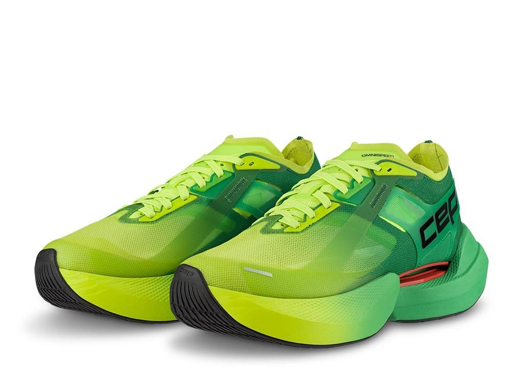 Кроссовки для бега мужские Cep Pro Run Omnispeed Bowtech Shoes M Зеленые