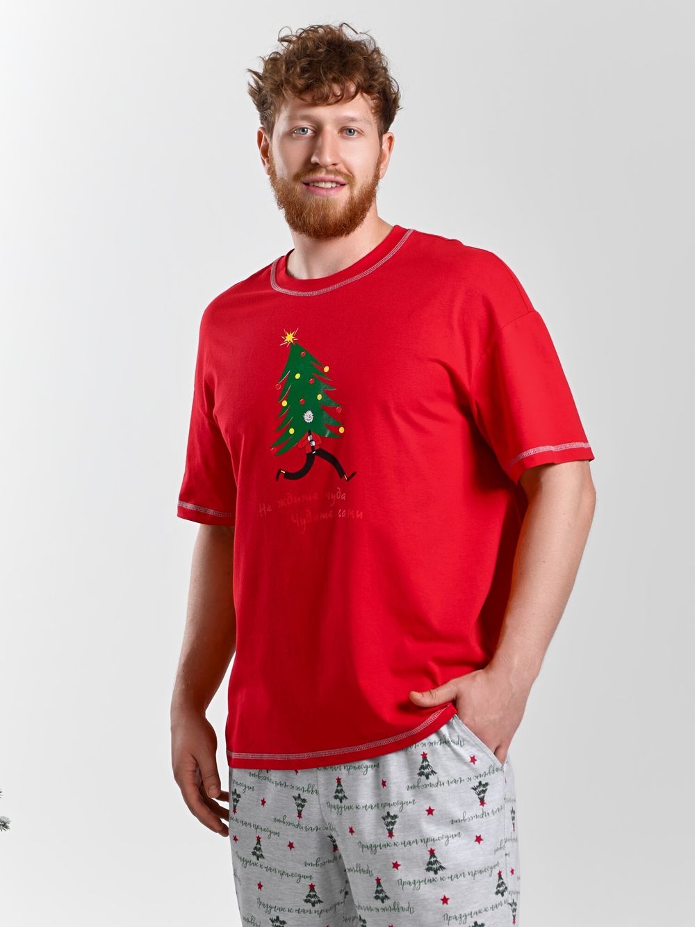 Костюм мужской Праздник-5.1 Виотекс КРАСНЫЙ