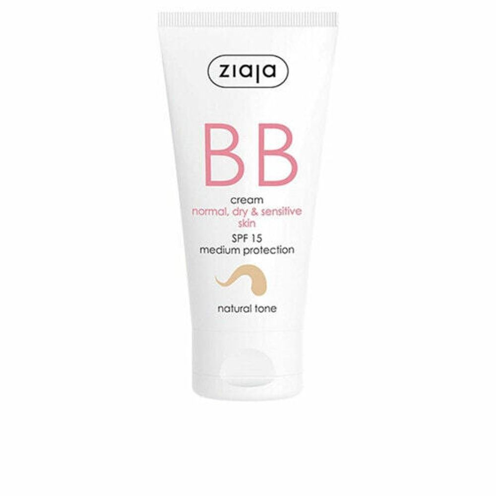 BB, CC и DD кремы Увлажняющий крем с цветом Ziaja Bb Cream Натуральный Spf 15 50 ml