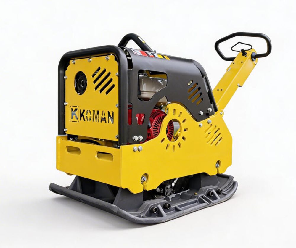 Виброплита бензиновая KOMAN MSH500-4 гидравлика - [445 кг / 65 кН / Honda GX430]
