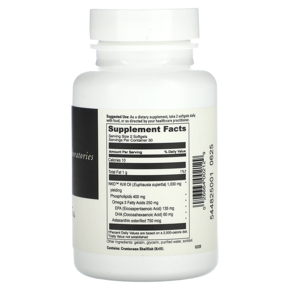 DaVinci Laboratories, Криль, масло, 60 капсул