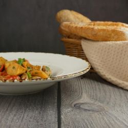 Тарелка глубокая 400 мл d 28 см h5,3 см для пасты   P.L. Proff Cuisine [4]