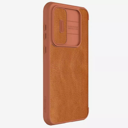 Кожаный чехол-книжка Nillkin Leather Qin Pro для Samsung Galaxy A55