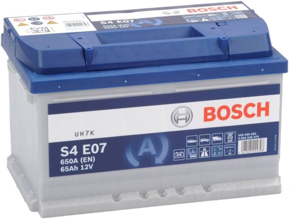BOSCH S4 EFB 6CT- 65 аккумулятор