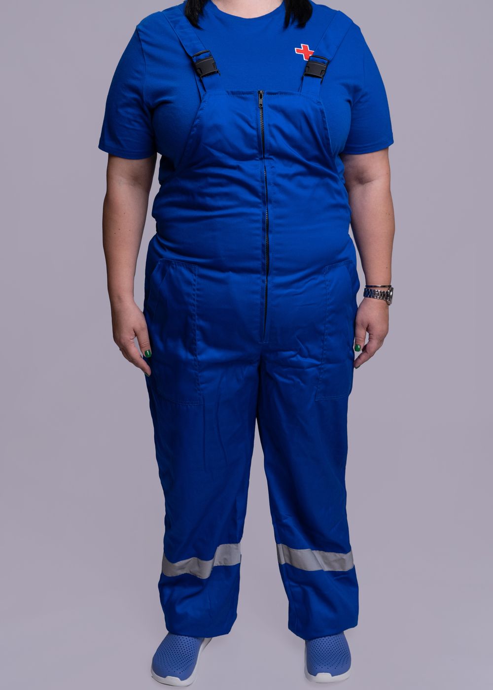 Полукомбинезон на флисе/синтепоне Скорая помощь