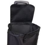 Тележка хозяйственная с сумкой (92*33*27см, колеса 16см,грузоподъемность до 30 кг.) черная DC308AG