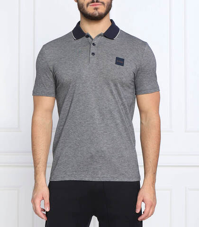 поло pe BOSS ORANGE - темно-синий(50477071)