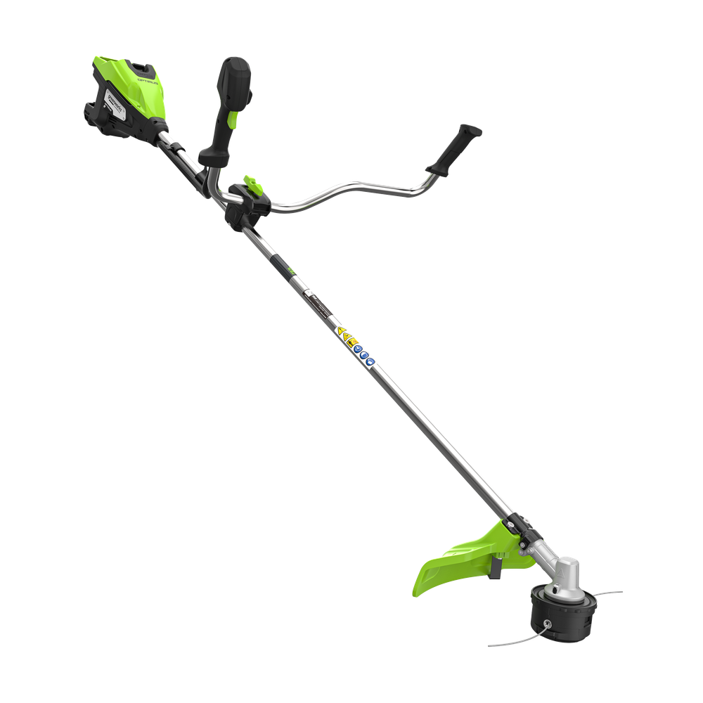 Триммер аккумуляторный Greenworks TB13L, 82V, 1,3 кВт, 43 см, бесщеточный, c 1 х АКБ 5 Ач и ЗУ (TB13LUB)