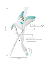 Стул-качели "MELODY" Classic Grey