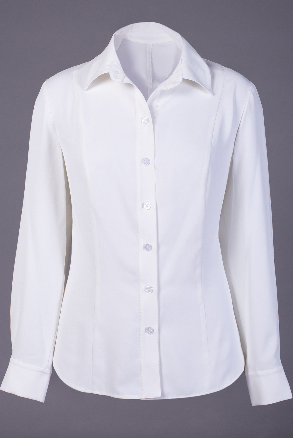 Блузка женская 2553АП, молочный #164М092553АП