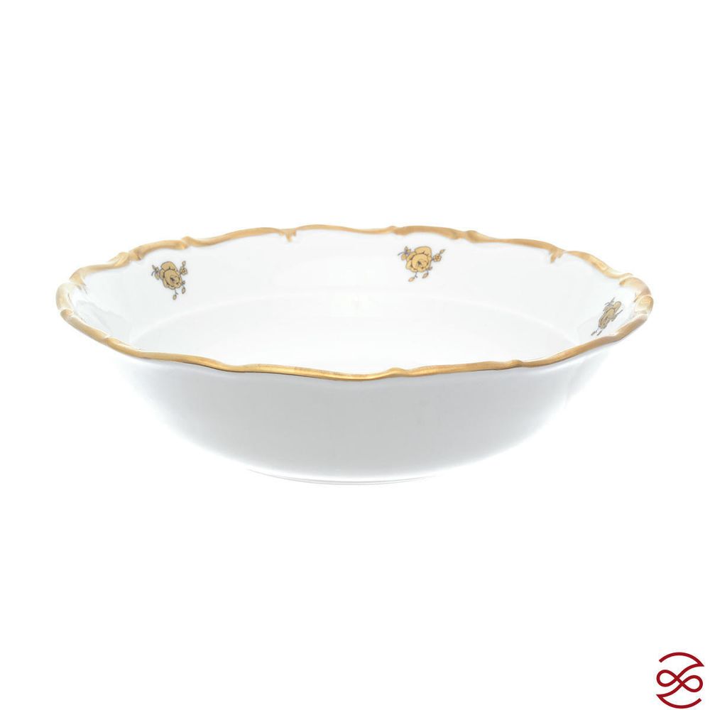 Набор салатников Queen's Crown Золотая роза 19 см (6шт)