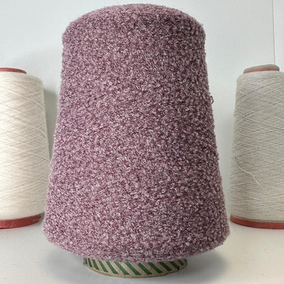 GILDINO - New Mill; 65% меринос, 35% п/а; 1400м/100гр; Букле мелкое; col. 705107, цвет: пыльно-розово-вишнёвый меланж