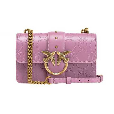 MINI LOVE BAG ICON NEW MONOGRAM - pink