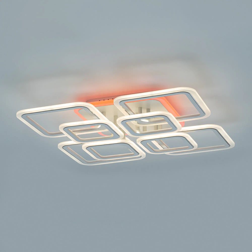 Citilux Марсель Смарт CL232A180E RGB Умная люстра Белая