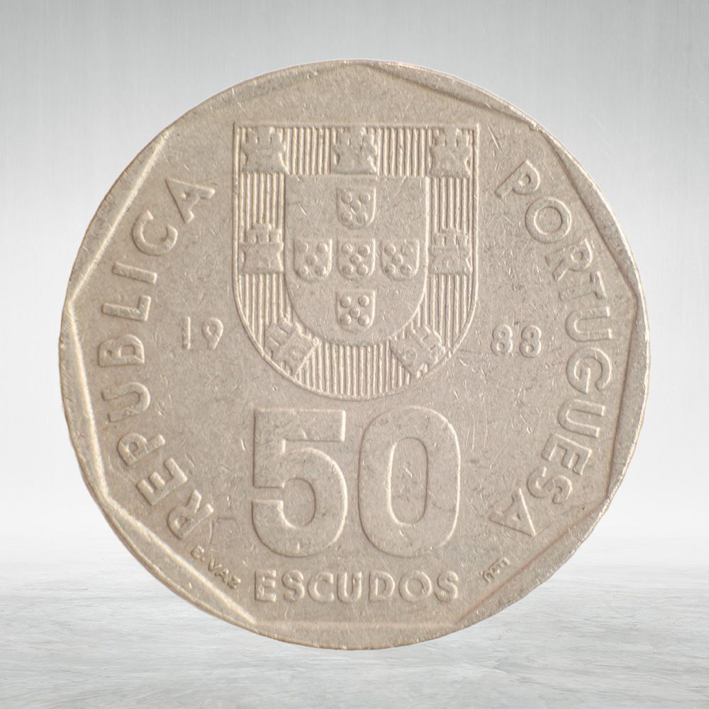 Portugal, 50 Escudos, 1988, VF