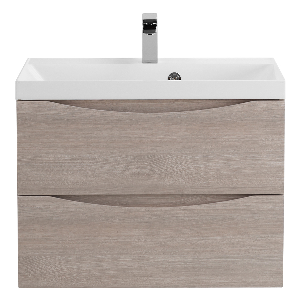 Тумба подвесная с раковиной BelBagno MARINO-600-2C-SO-RG-P