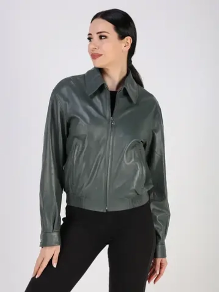 Кожаная куртка демисезонная