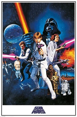 Постер Maxi Star Wars A New Hope (One Sheet)