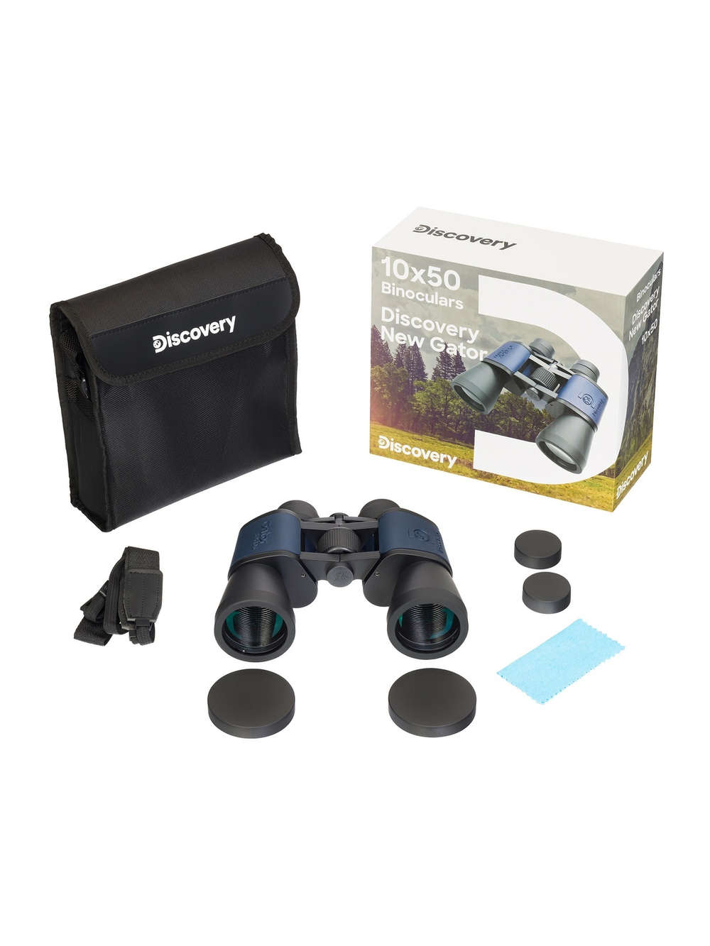 Бинокль Levenhuk Discovery New Gator 10x50