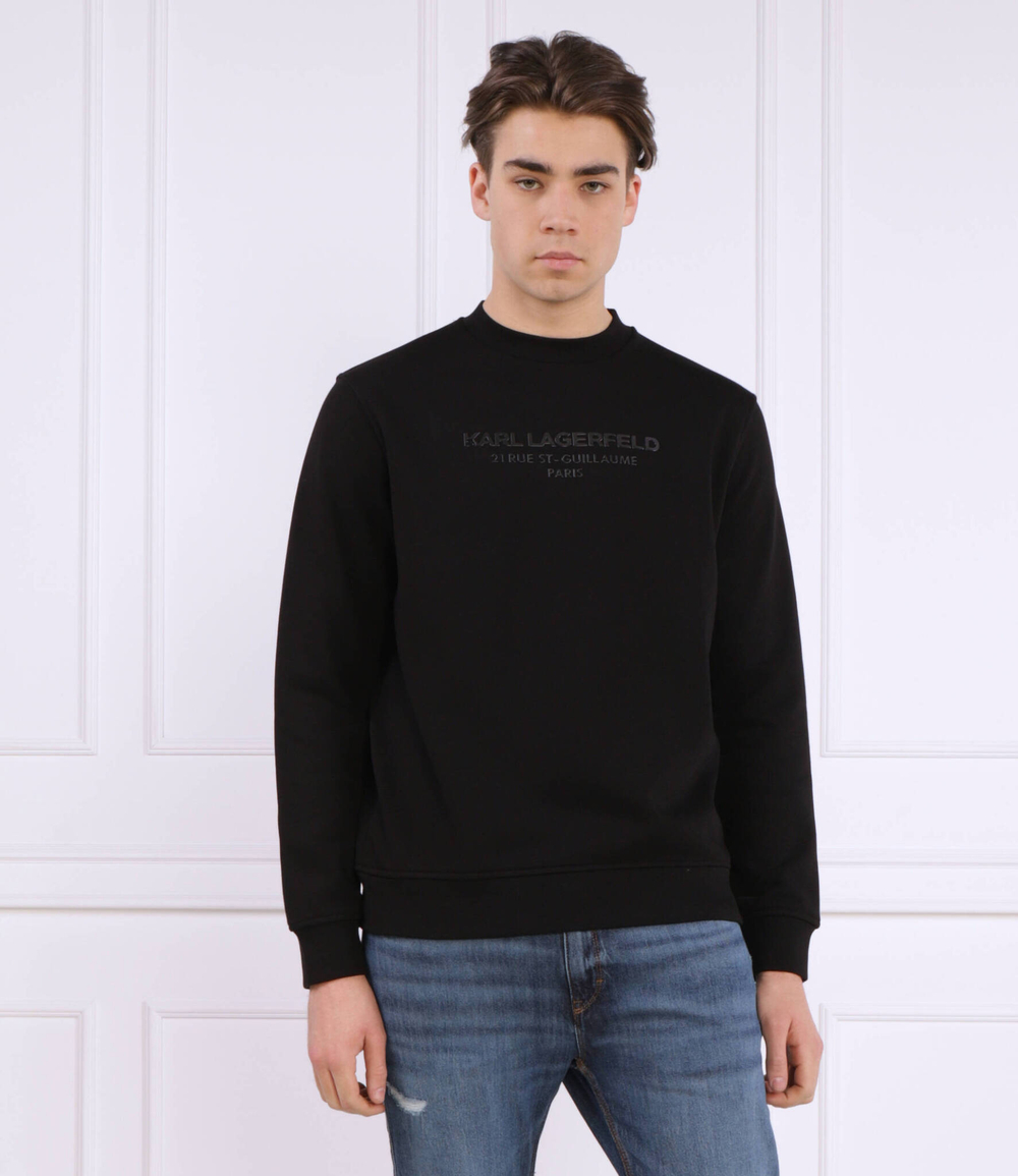 Худи SWEAT CREWNECK Karl Lagerfeld - черный(705034 532900)