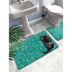 Набор ковриков д/ванной  Shahintex PP 60*100+60*50 мятный (01)