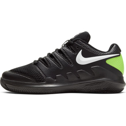 Детские теннисные кроссовки Nike JR Vapor X - black/white/volt