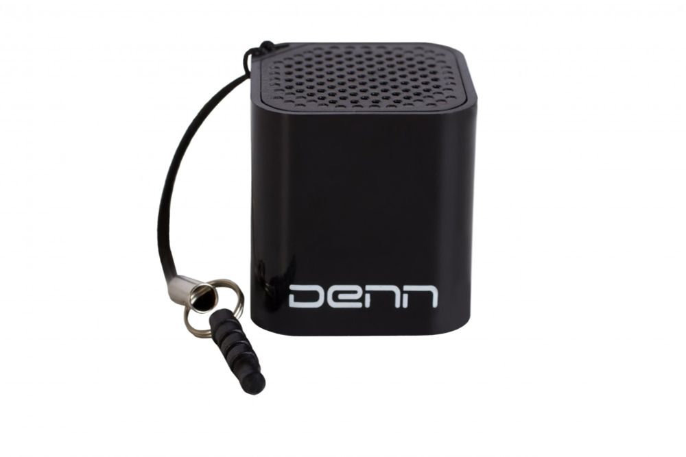 DENN DBS111 с микрофоном и встроенным аккумулятором. Мощность 2W. черная  Беспроводная аудио колонка