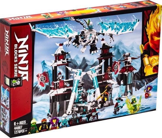 Конструктор Ninga «Замок проклятого императора» , 1278 деталей арт.44007