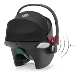 Коляска 3 в 1 Cybex Priam IV Rosegold complete и автокресло Aton B2 i-Size Dynamic Red Cozy Beige