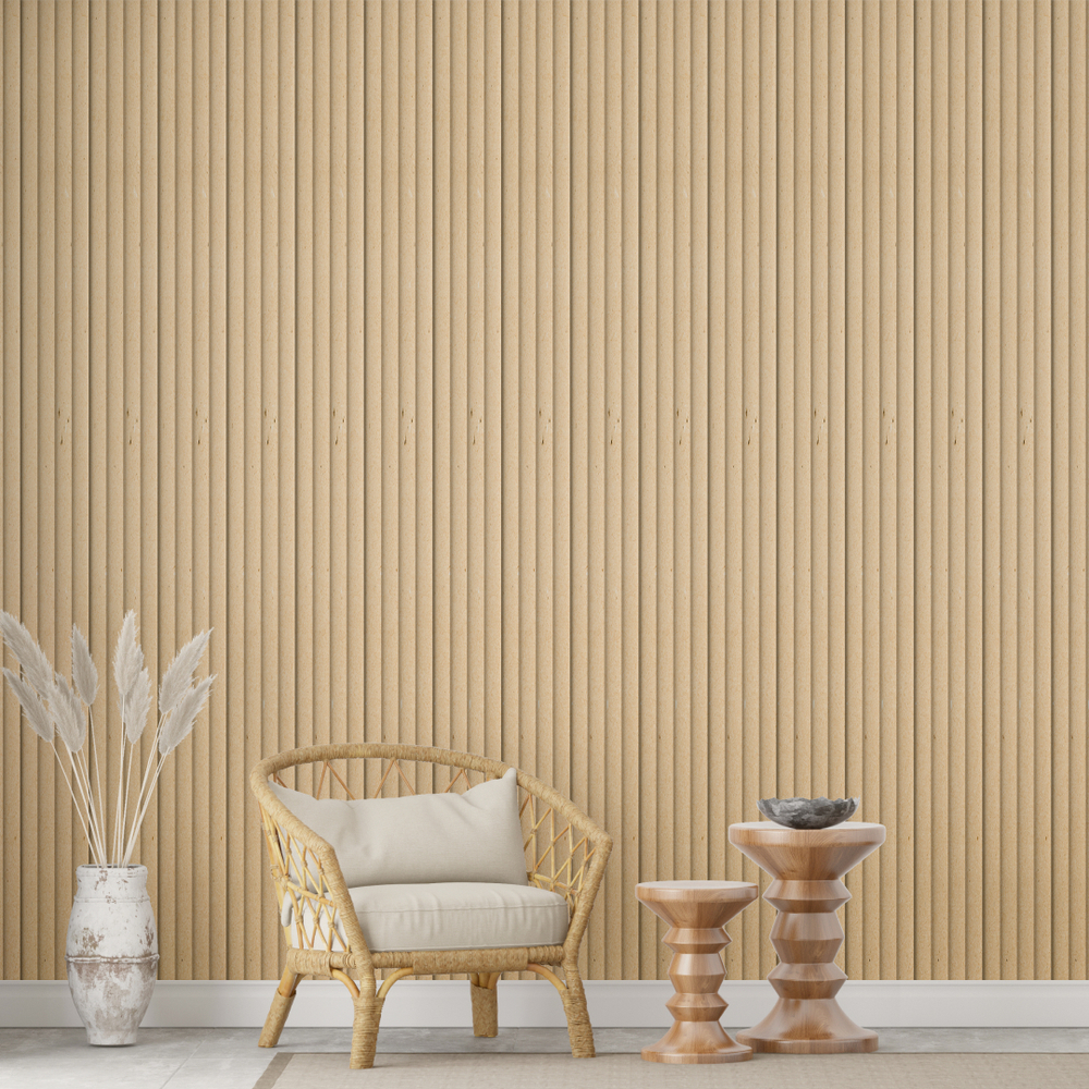 Панель Стеновая Реечная МДФ Stella Wave Base 2700x119x16 (4шт.упак.)