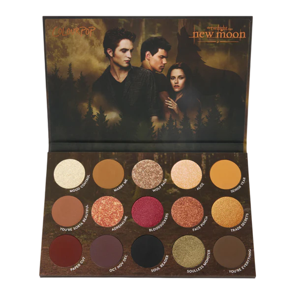 Twilight New Moon x ColourPop Eyeshadow Palette