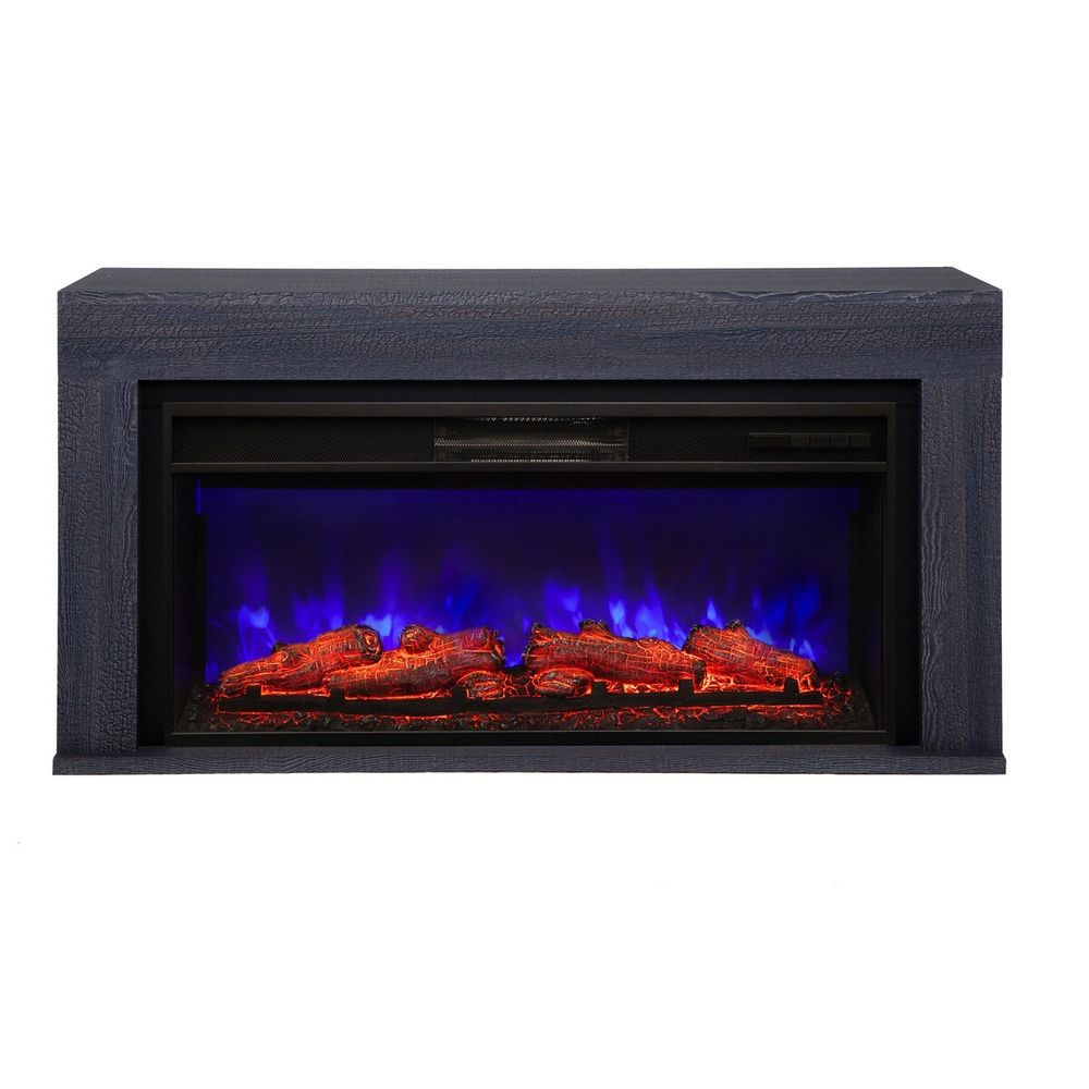 Электрокамин RealFlame Orion 36 NB индиго с очагом Joker 36 SF