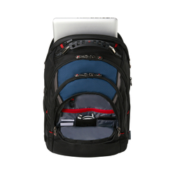 Городской рюкзак чёрно-синий 23 л WENGER Ibex 600638