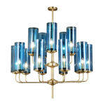люстра Glass Tube Chandelier 15