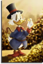 Постер "Ценитель Скрудж Макдак"