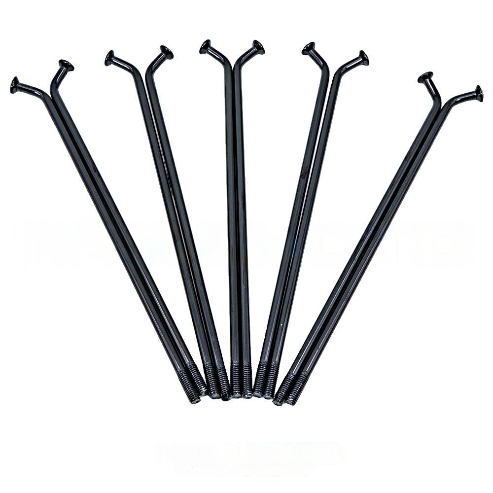 Спицы колеса 14"х149х3,5мм Seven Medalist, 10 шт. черные, без гаек