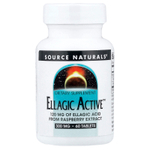 Source Naturals, Ellagic Active ™, 60 таблеток