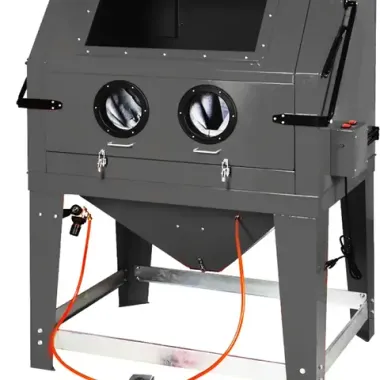 Пескоструйная камера с электродвигателем для очистки воздуха 990л RockFORCE RF-SBC990