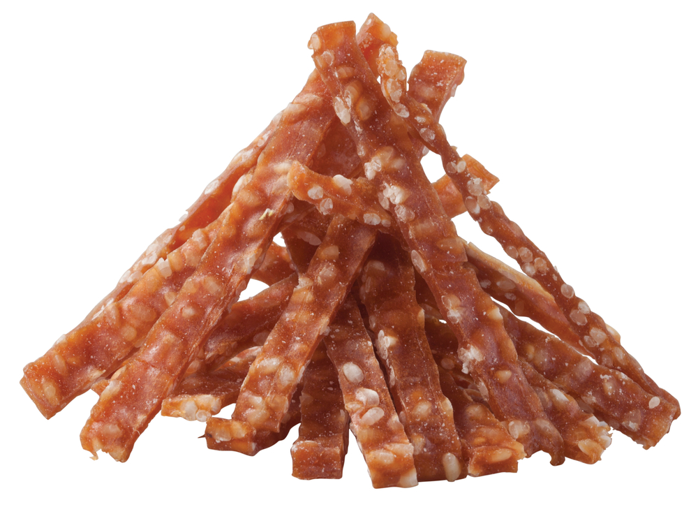 Деревенские Лакомства для щенков нарезка из индейки с рисом 85 гр.