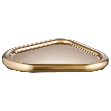 Подсвечник треугольный с титановым покрытием Tkano Edge 21х17см